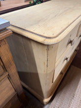 Load image into Gallery viewer, Stripped Pine Chest Of Drawers
