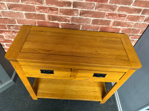 Oak Furniture Land Console Table