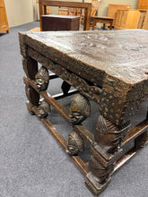 Load image into Gallery viewer, Carved African Coffee Table
