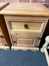 Load image into Gallery viewer, 2 x Pine Bedsides
