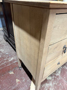 Stripped Oak Chest Of Drawers
