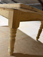 Load image into Gallery viewer, Vintage Pine Dining Table
