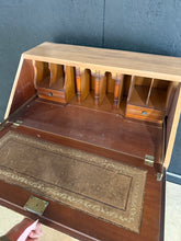 Load image into Gallery viewer, Stripped Mahogany Bureau
