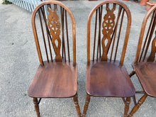Load image into Gallery viewer, 4 x Wheelback Chairs
