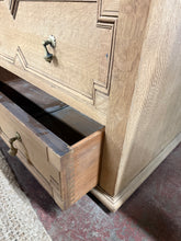 Load image into Gallery viewer, Ornate Stripped Oak Wardrobe
