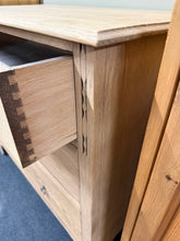 Load image into Gallery viewer, Stripped Oak Chest Of Drawers
