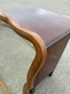 Curvy Pine Mirror