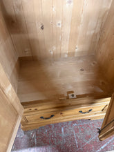 Load image into Gallery viewer, Vintage Pine Wardrobe
