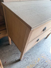Load image into Gallery viewer, Stripped Oak Chest Of Drawers
