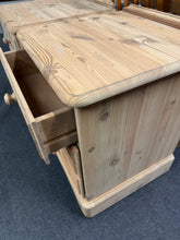Load image into Gallery viewer, Stripped Pine Bedsides
