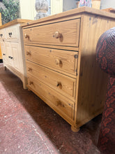 Load image into Gallery viewer, Stripped Pine Chest Of Drawers
