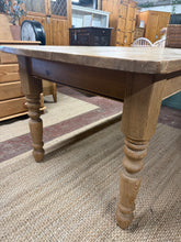 Load image into Gallery viewer, 7ft Solid Pine Table
