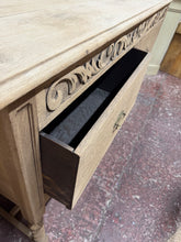 Load image into Gallery viewer, Stripped Oak Hall Table
