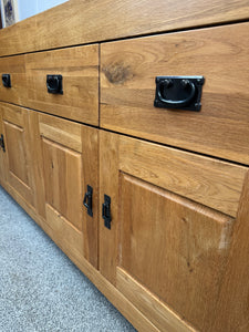 Large Oak Sideboard