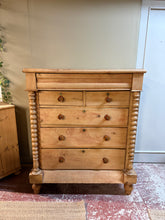 Load image into Gallery viewer, Scottish Pine Chest Of Drawers
