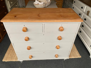 Grey Pine Drawers