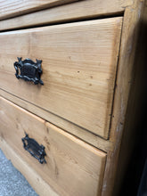 Load image into Gallery viewer, Antique Pine Chest Of Drawers
