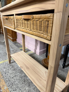 Pine Console Table