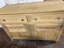 Load image into Gallery viewer, Stripped Oak Sideboard
