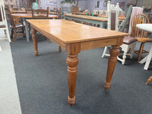 Load image into Gallery viewer, A characterful rustic extendable dining table with authentic patina and visible wear that speaks to its history. Structurally sound and ready for use, it expands to comfortably seat 6–10 guests, making it ideal for entertaining or family gatherings. Perfect for those who appreciate vintage charm and aren't bothered by surface marks that add to its rustic appeal.

Delivery Available

Overall Dimensions

214cm long x 80cm wide x 76cm high extended

168cm unextended&nbsp;

