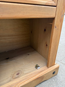 2 x Pine Bedsides