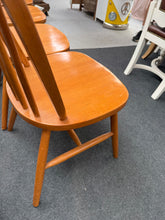 Load image into Gallery viewer, 4 x Pine Dining Chairs
