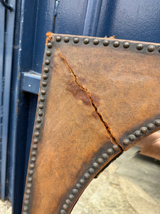 Leather Mirror
