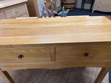 Load image into Gallery viewer, Oak Console Table
