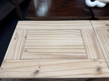 Load image into Gallery viewer, 2 x Stripped Pine Bedsides
