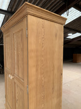 Load image into Gallery viewer, Stripped Pine Wardrobe
