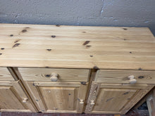 Load image into Gallery viewer, Stripped Pine Sideboard
