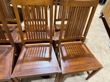 Load image into Gallery viewer, 8 x Hardwood Dining Chairs
