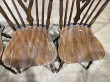 Load image into Gallery viewer, 4 x Wooden Dining Chairs
