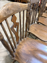 Load image into Gallery viewer, 4 x Wooden Dining Chairs
