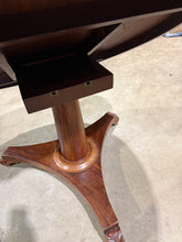 Load image into Gallery viewer, Mahogany Tilt Top Table
