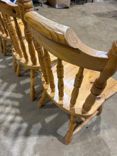 Load image into Gallery viewer, 4 x Pine Chairs
