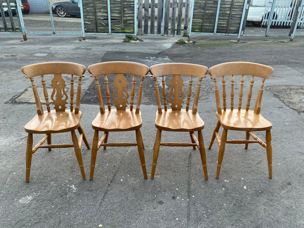 4 x Pine Chairs