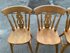 4 x Pine Chairs