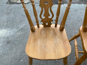 4 x Pine Chairs