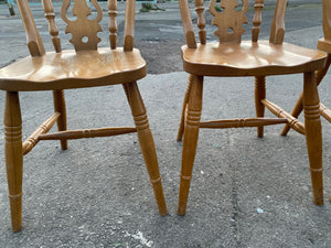 4 x Pine Chairs