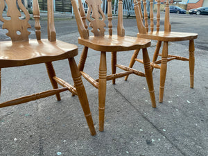 4 x Pine Chairs