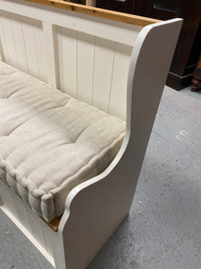 Two Tone Storage Bench