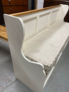 Two Tone Storage Bench