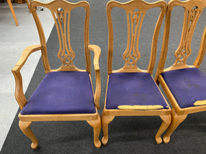 6 x Wooden Chairs