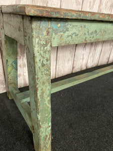 Long Distressed Bench