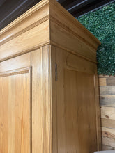 Load image into Gallery viewer, Antique Pine Wardrobe
