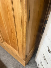Load image into Gallery viewer, Antique Pine Wardrobe
