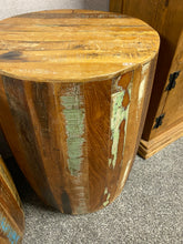 Load image into Gallery viewer, Boat Wood Side Table
