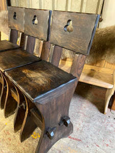 Oak Stools