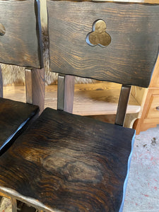 Oak Stools